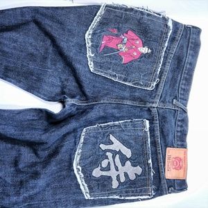 RMC Red Monkey Style Men's Jeans Button Fly